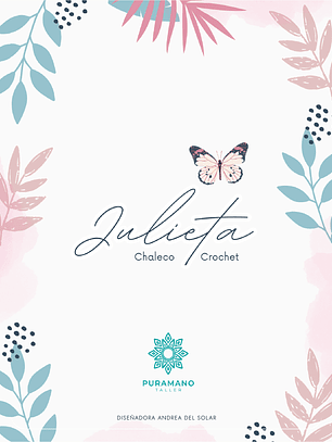 Pre-venta Patrón Chaleco Julieta