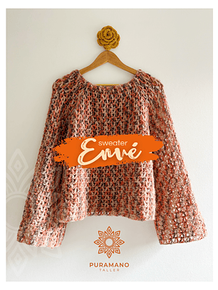 Patrón digital – Sweater Envé