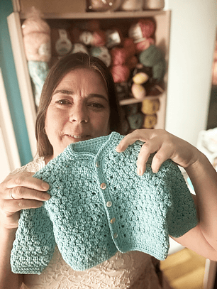 Chaleco Baby Boni · tejido a pedido