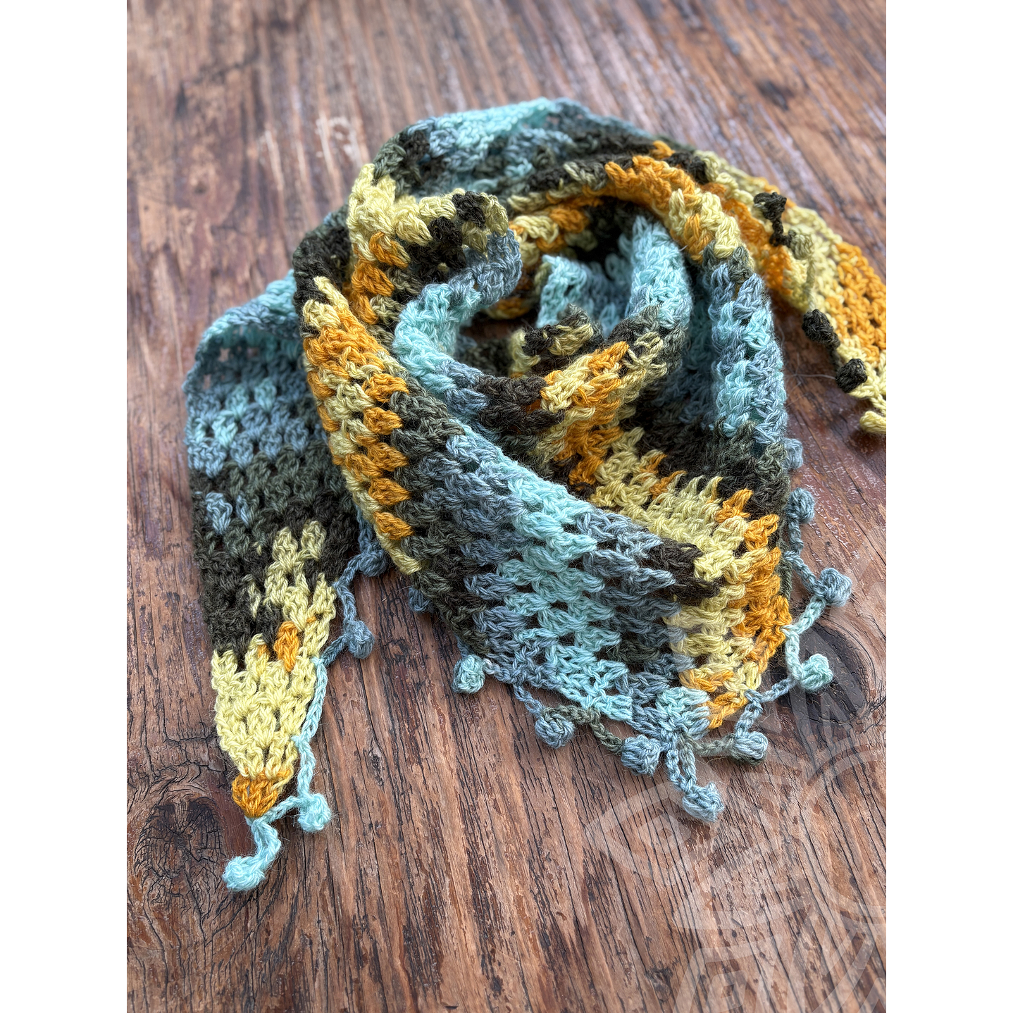 Pañuelo tejido a pedido 2