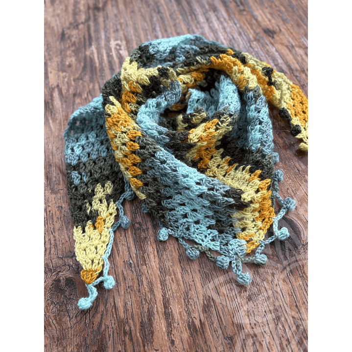 Pañuelo tejido a pedido 2