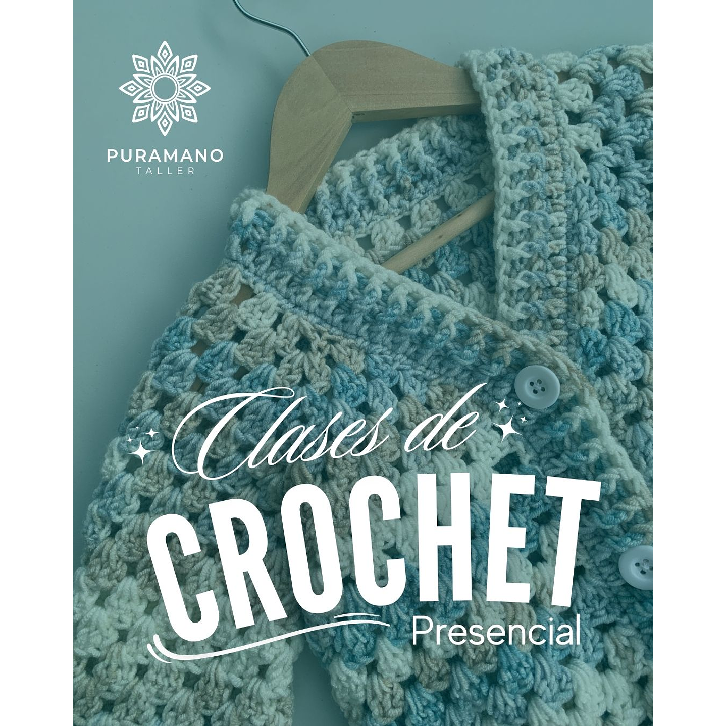 Clases de Crochet presencial individual 3