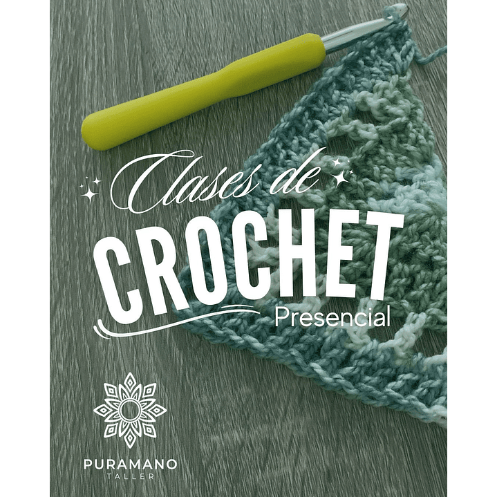 Clases de Crochet presencial individual 5