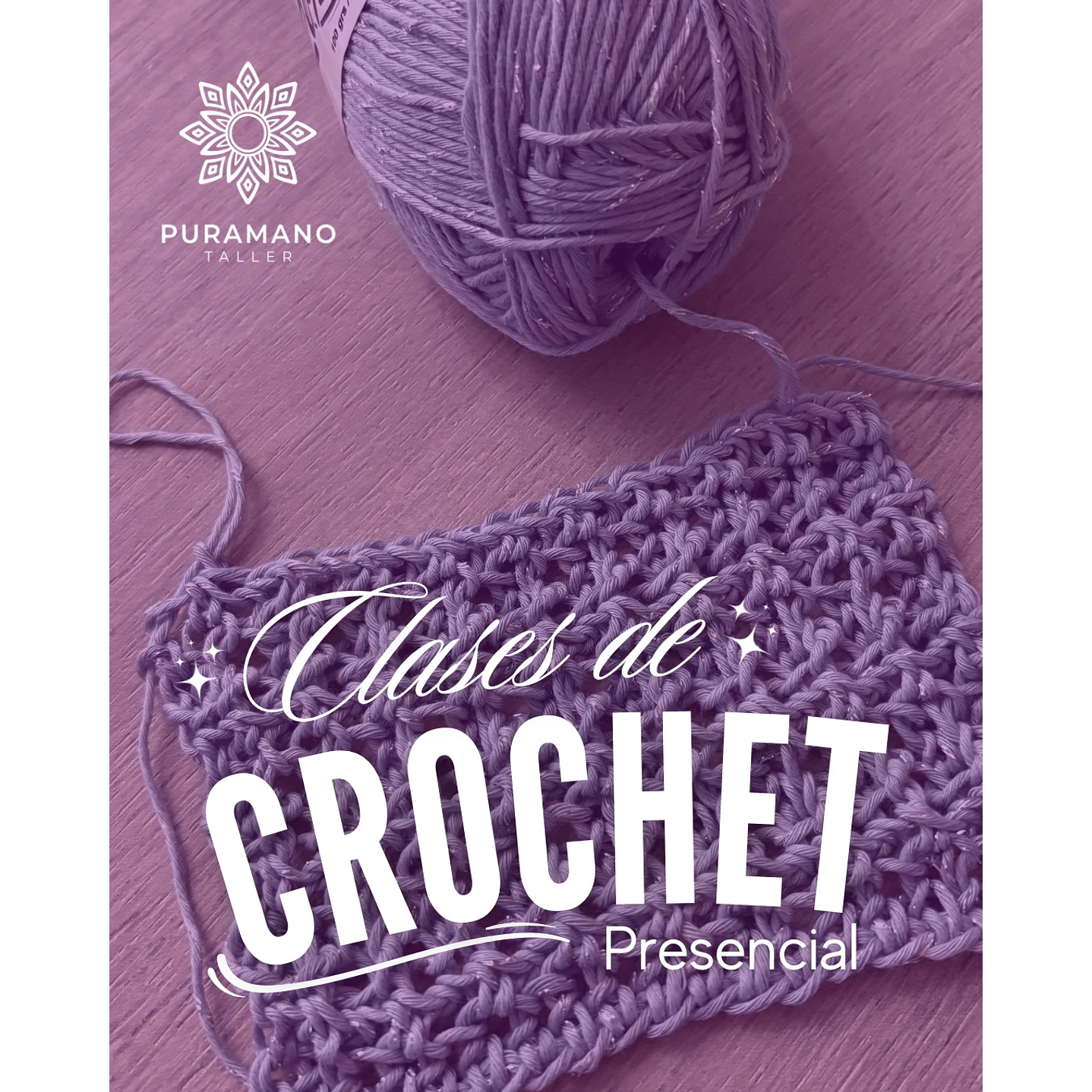 Clases de Crochet presencial individual 2