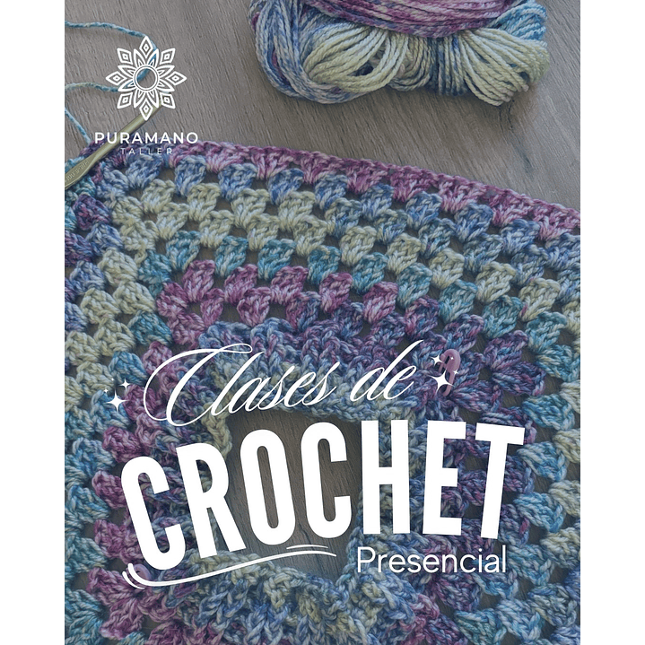 Clases de Crochet presencial individual 6