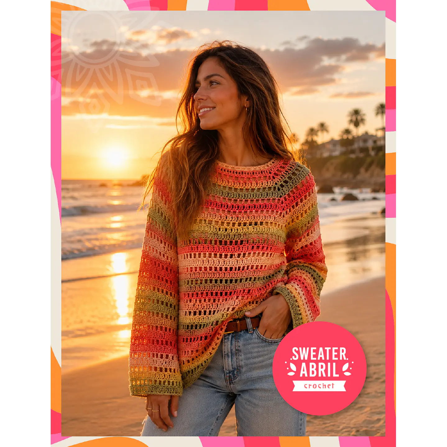 Patrón Sweater Abril 1
