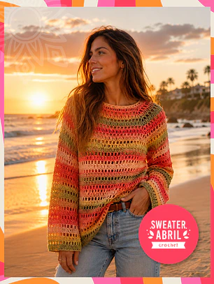 Patrón Sweater Abril