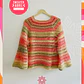 NUEVO!! Patrón Sweater Abril - Miniatura 2