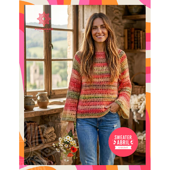 NUEVO!! Patrón Sweater Abril 5