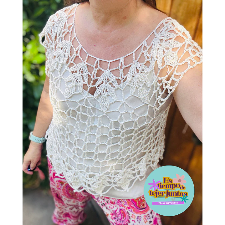 Taller Blusa Primavera online 8