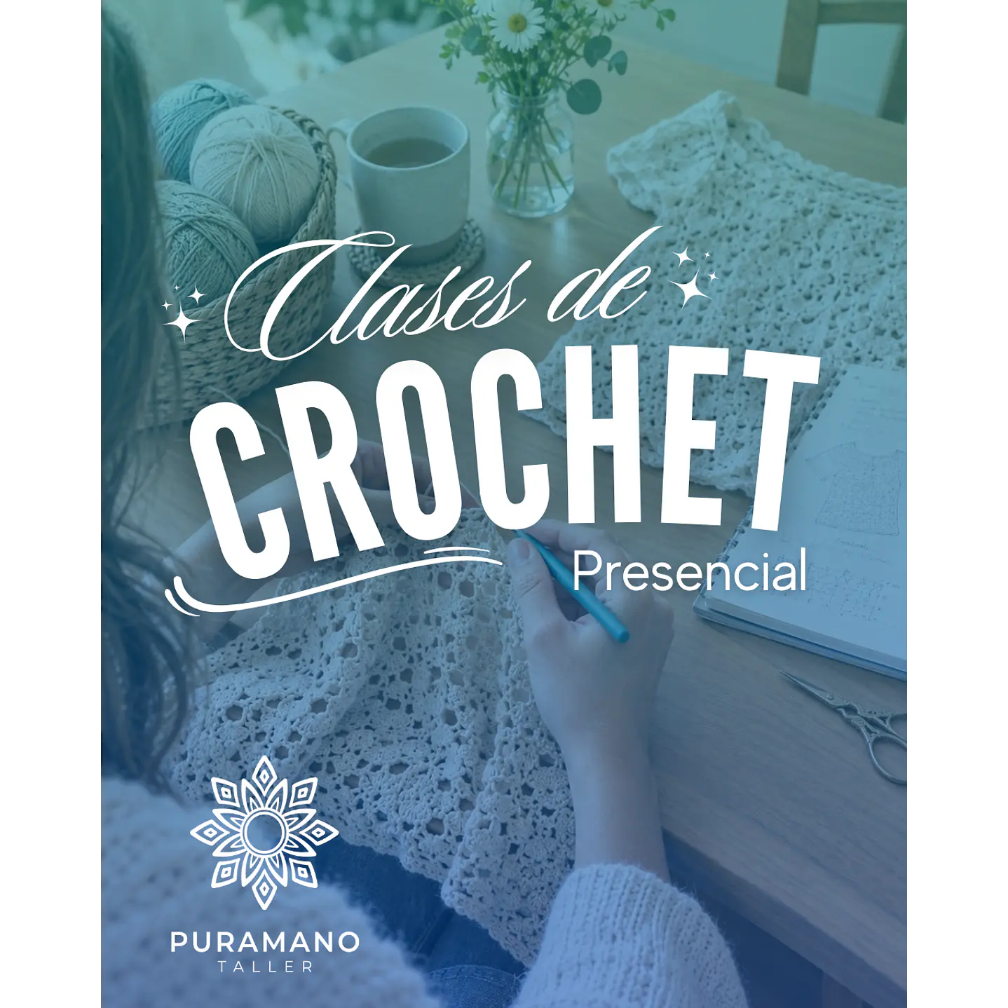Clases de Crochet presencial individual 1