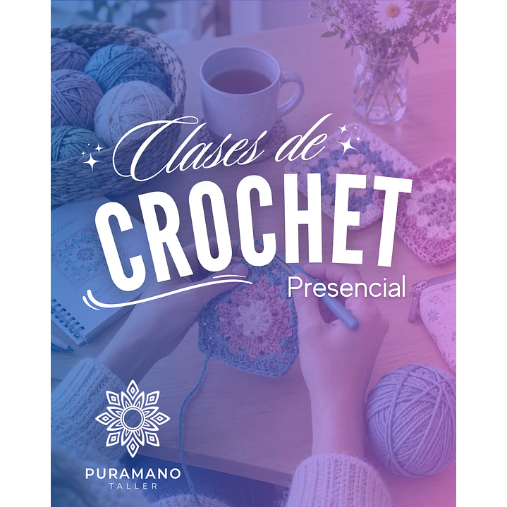 Clases de Crochet presencial individual 2