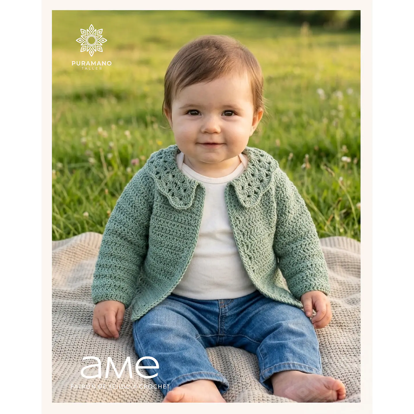 Cardigan Ame 🧶🌿 | Te lo Tejo! 3