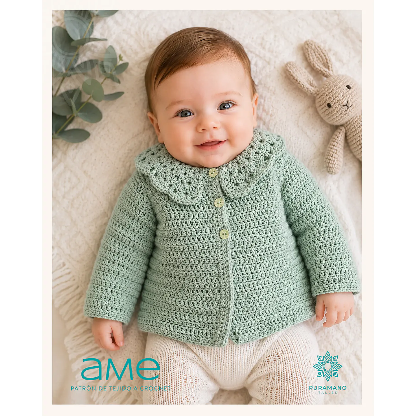Cardigan Ame 🧶🌿 | Te lo Tejo! 2