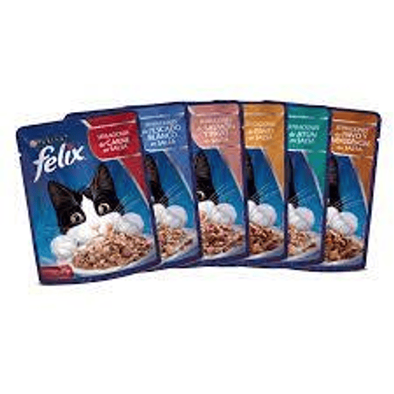 Felix Sachet 85grs x 4Unidades