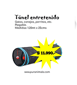 Túnel Entretenido 1.20mtx25cms
