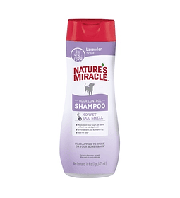 Champú Natures Miracle Lavanda control de olor