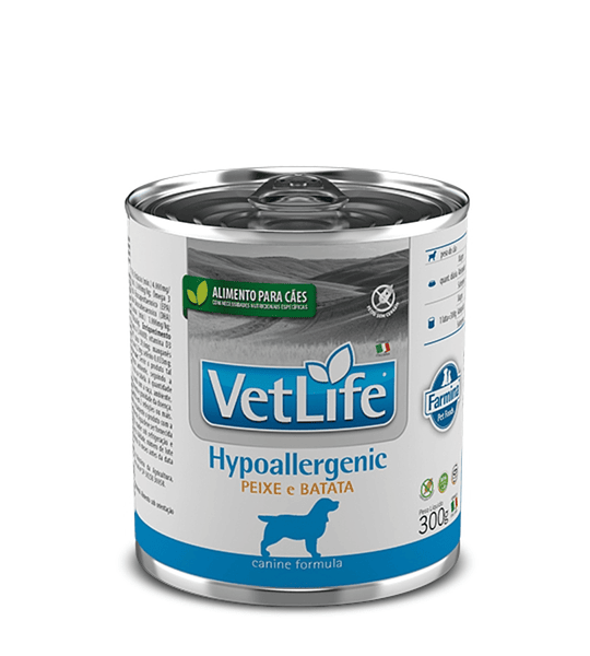 Vetlife Canino Hipoalergénico Lata 300grs