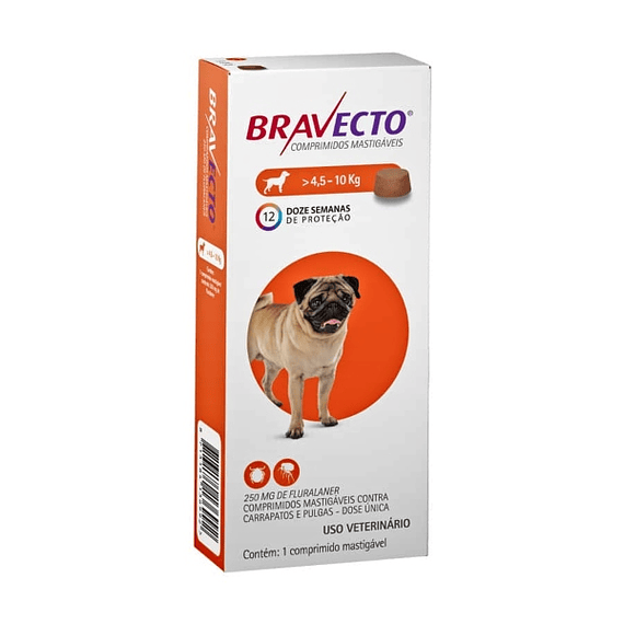 Bravecto 4,5-10kgs 