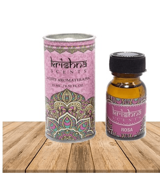 Aceite Rosa 15ml Krishna Scents 