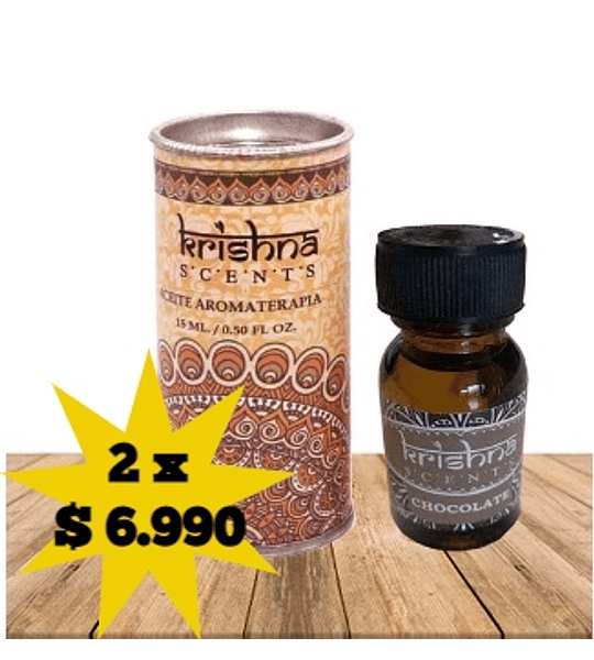 Aceite 15ml Krishna Scents 2x 