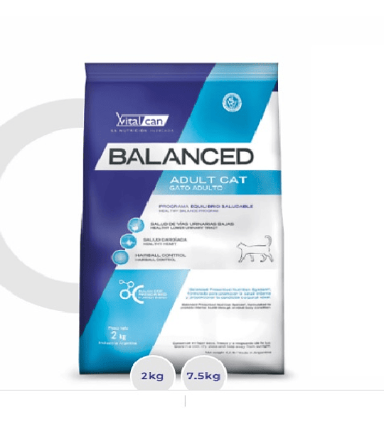 Balanced Felino Adulto 2kgs