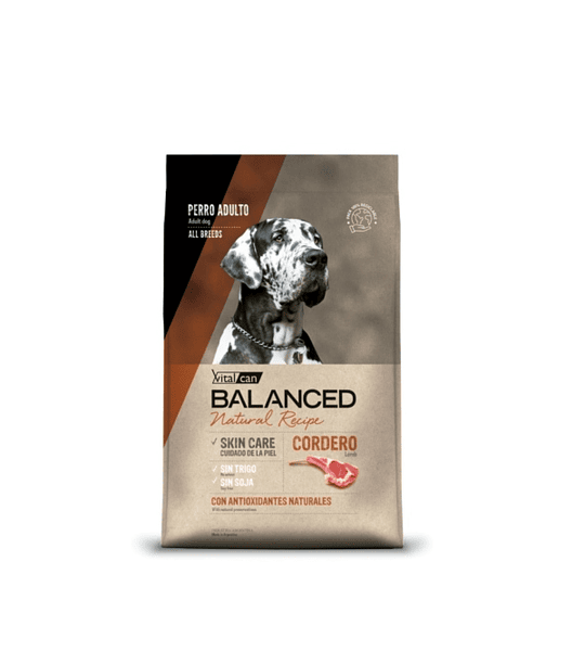 Balanced Adulto Skin Care Cordero 15kgs 