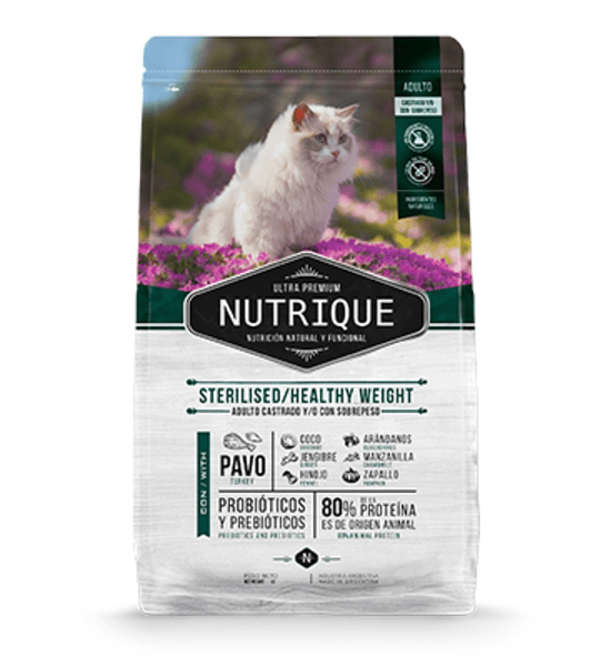 Nutrique Felino Sterilized & Healty Weight 2kgs 