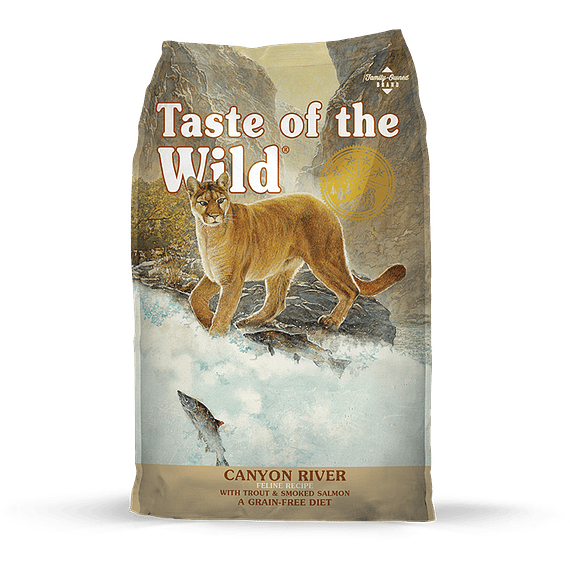 Taste of the Wild Felino Trucha/Salmón 6.6kgs (Canyon River)