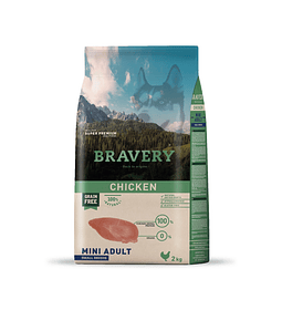 Bravery Adulto Raza Pequeña 2kgs 