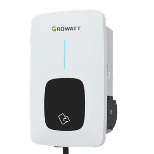 Carregador trifásico de 11 kw com tomada Growatt