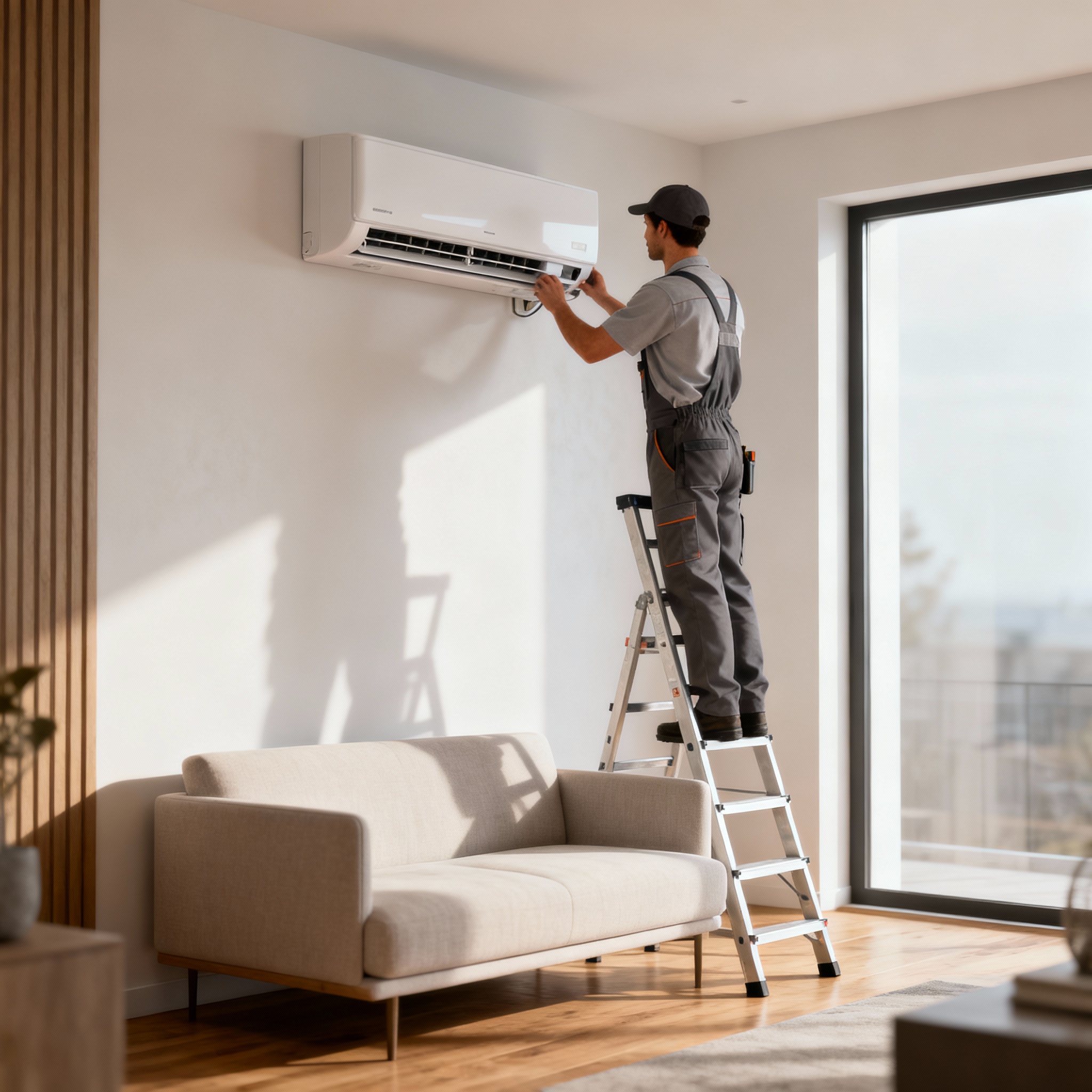 Instalação de Ar Condicionado 7000, 9000 e 12000 Btu's -Zona