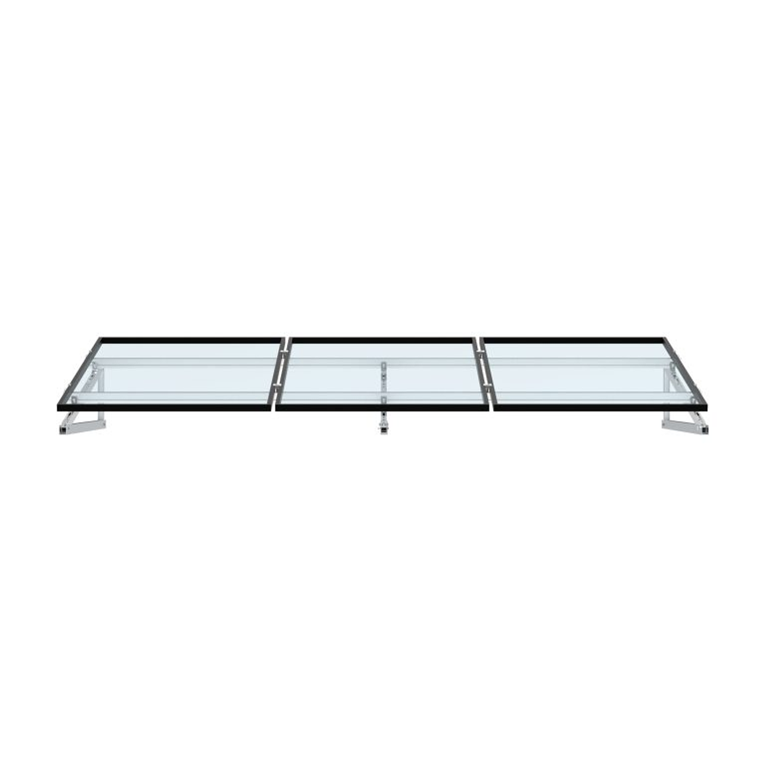 KIT de estrutura inclinada Vertical 15º de 4 módulos ENNOVA 2