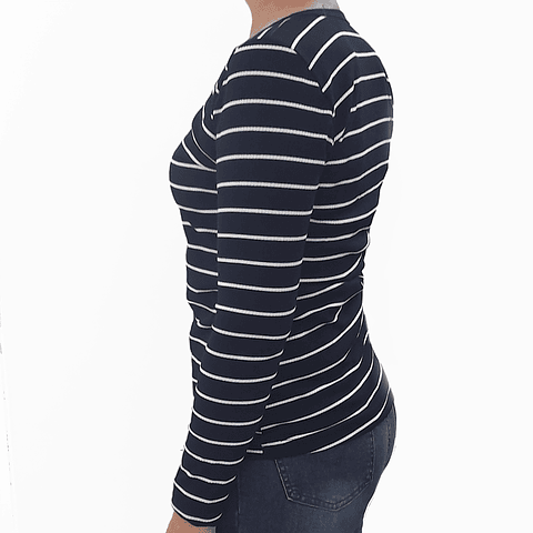 POLERA DE MUJER LISTADA DE CANUTÓN