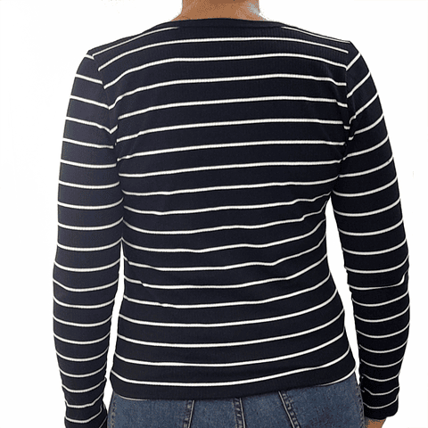 POLERA DE MUJER LISTADA DE CANUTÓN