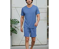 Art.1102603 Pijama Karmy Jerser Polycotton Hombre Corto