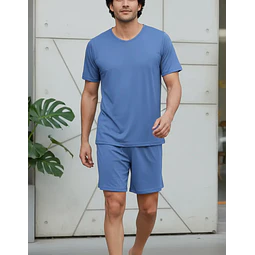 ART. 1102603  Pijama  Jerser Polycotton  Hombre Corto 