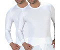 Camiseta Karmy Hombre Pack 2 Manga Larga Algodón Art 188