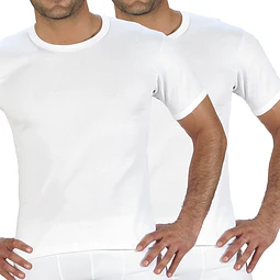 Camiseta Karmy Hombre Manga Corta  Pack Algodon  Rip