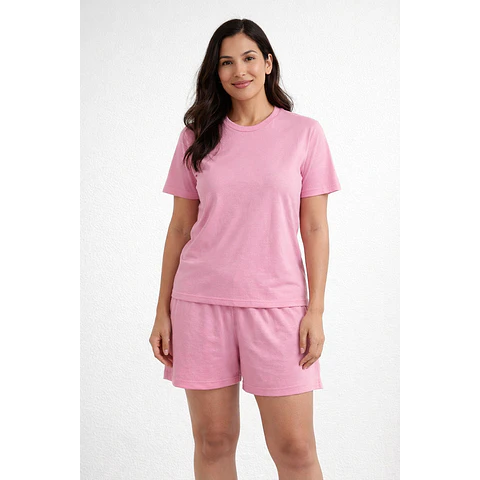 Pijama Mujer Karmy Corto Polycotton 50 % algodón / 50 % poliéster