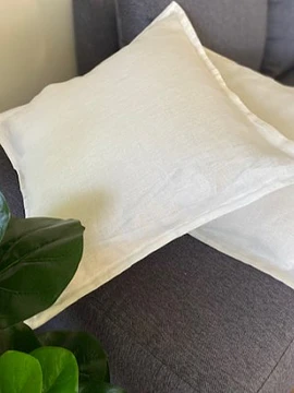 Funda Cojín 50 x 50 blanco