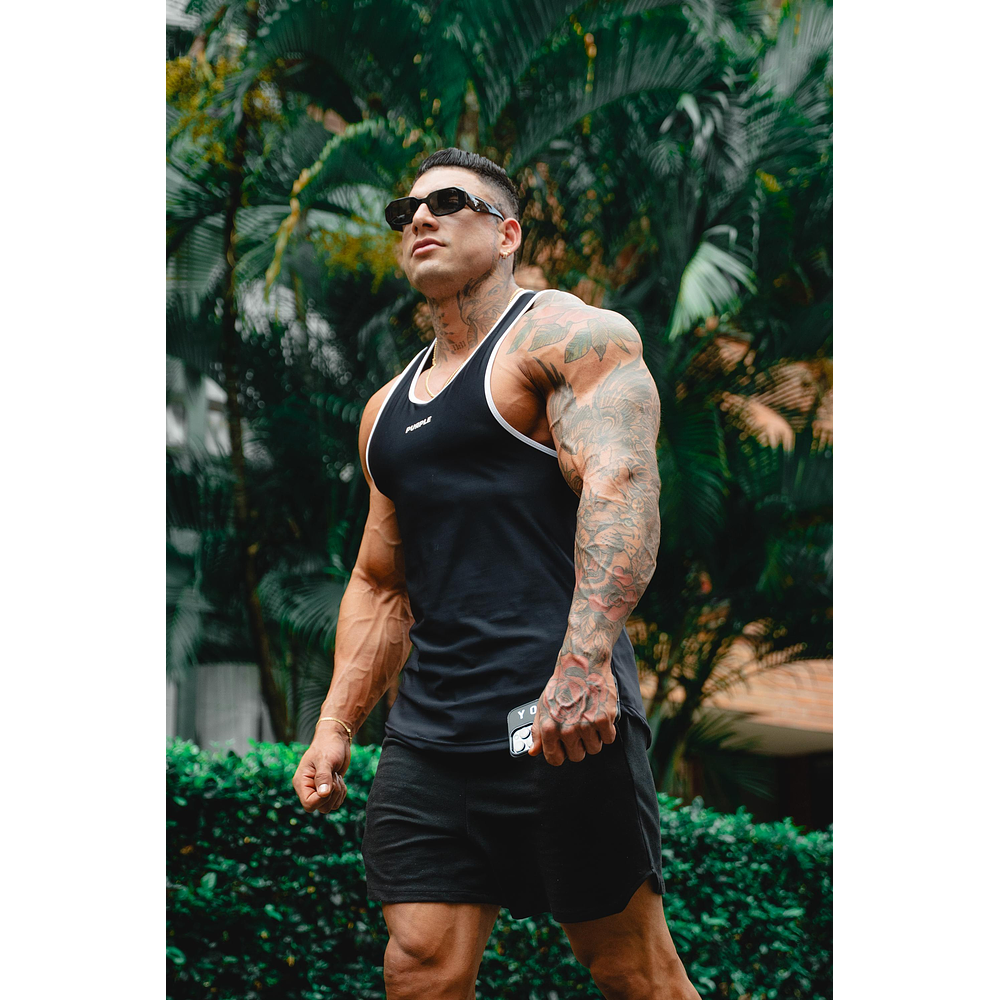 Camisilla Black & White