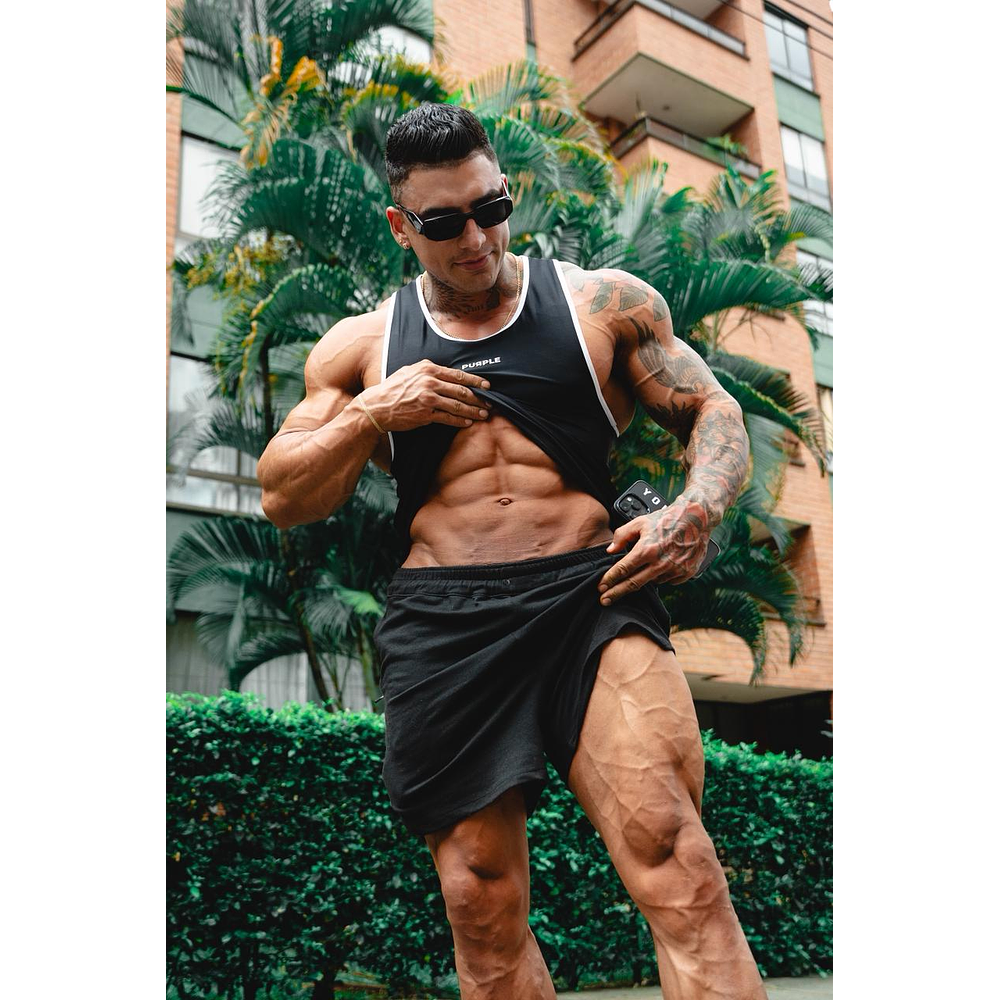 Camisilla Black & White