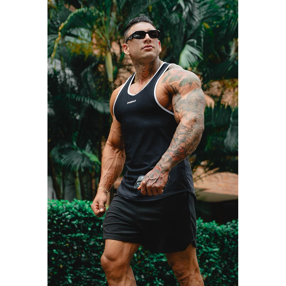 Camisilla Black & White