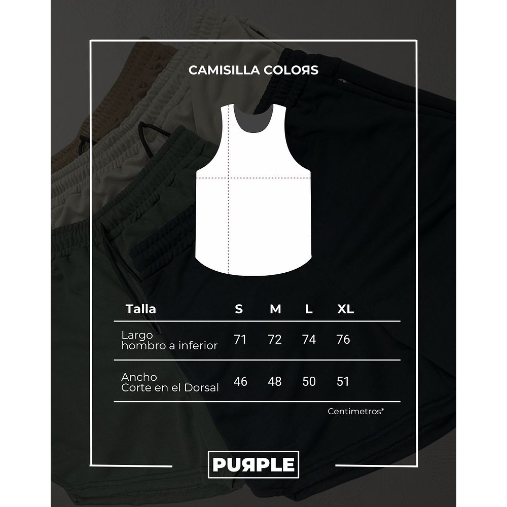 Camisilla Classic Gym