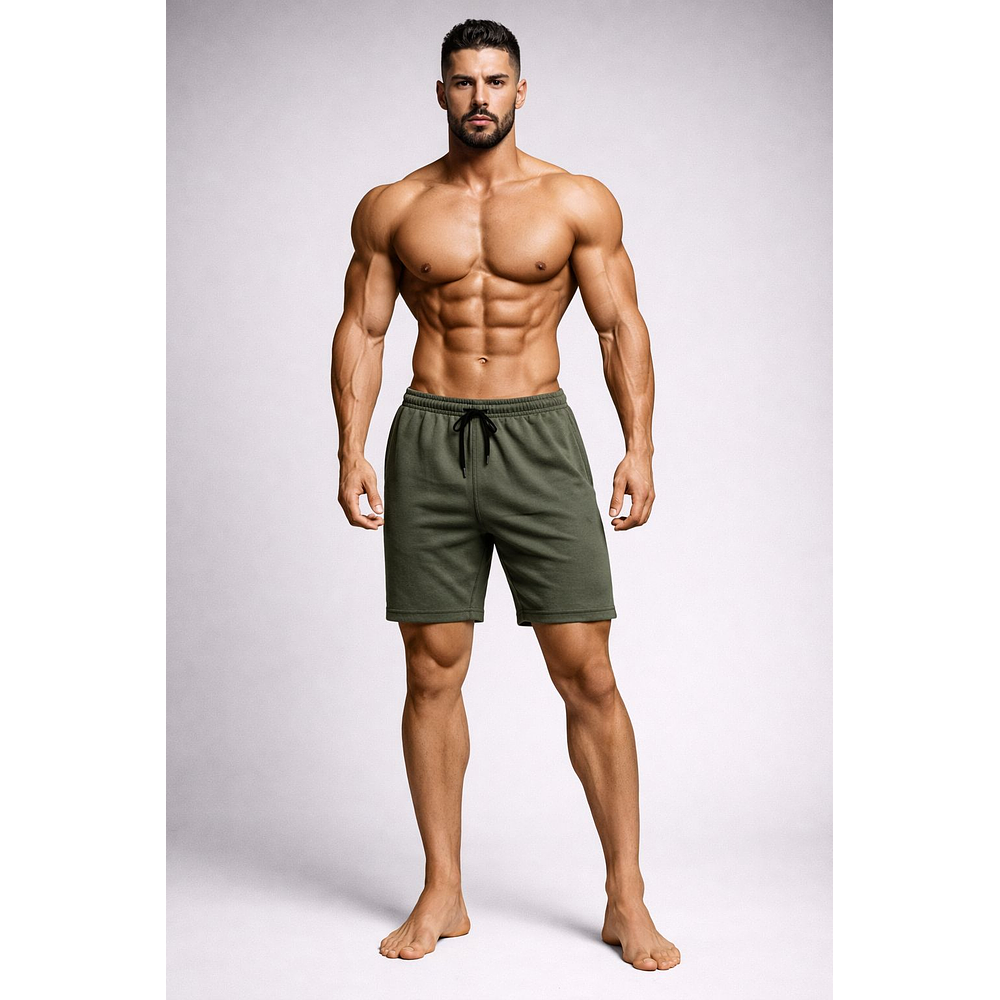 Pantaloneta Burda - Corte Jogger Slim