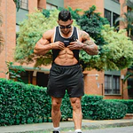 Pantaloneta Corta en Burda 