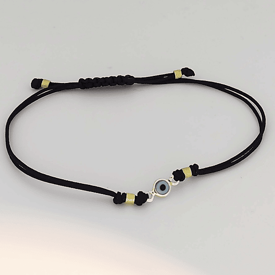 Pulsera ojito turco negra