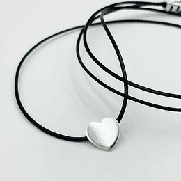 Collar Corazón de plata