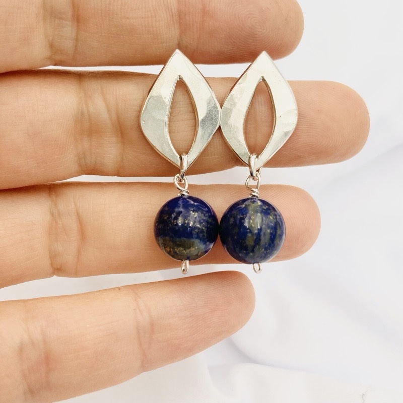 aros colgantes aros de piedras naturales